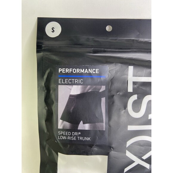 2xist Performance Electric Speed Low Rise Trunk Underwear Black Mens Size S - Picture 3 of 5